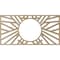 Ekena Millwork Hoover Wood Fretwork Pierced Ceiling Medallion, Birch, 34"W x 17"H x 12 5/8"ID x 3/8"T CMWP34X17X0375HOBI - alternate 5
